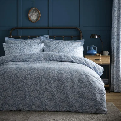 The Range Cornflower Duvet Set - Blue / Superking