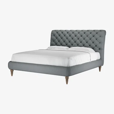 Sofa.com Knightsbridge (No Footboard) Super King Bed in Burnham Norfolk Cotton - sofa.com