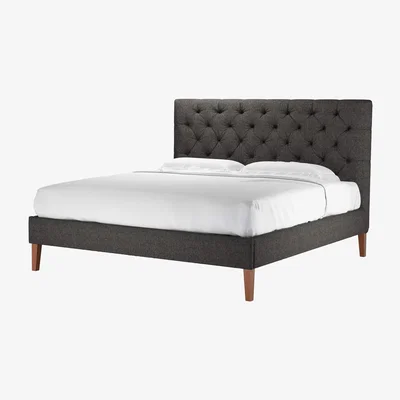 Sofa.com Rosalie 130cm Super King Bed in Anthracite Quartz - sofa.com