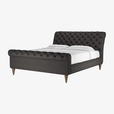 Sofa.com Knightsbridge Super King Bed in Anthracite Quartz - sofa.com