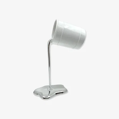 Amara The Paint Pot Sculpture - Silver