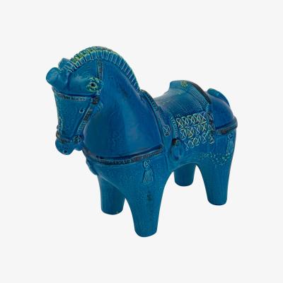 Amara Bitossi - Rimini Blu Horse Figure - Large - Blue