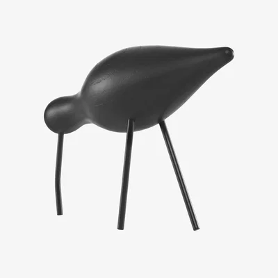 Amara Normann Copenhagen - Shorebird Ornament - Black/Black - Large