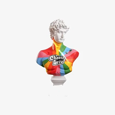 Amara Choose Love David Sculpture