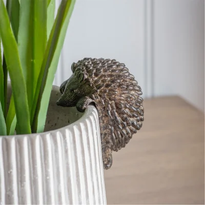Amara Edwin Hedgehog Pot Hanger Brown (2pk)