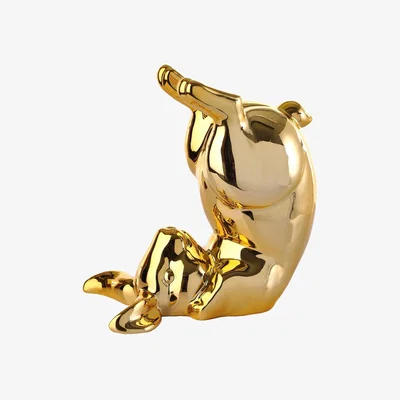 Amara Gold Bunny Money Box