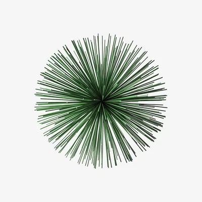 Amara Pols Potten - Prickle Brick Ornament - Green - Large