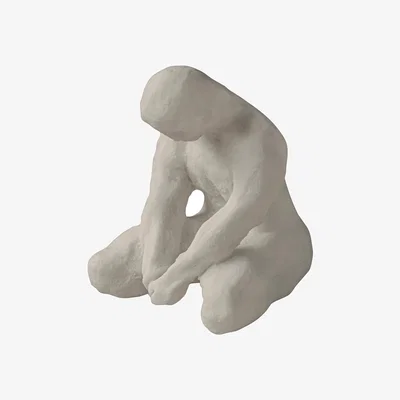 Amara Art Piece Meditating Man