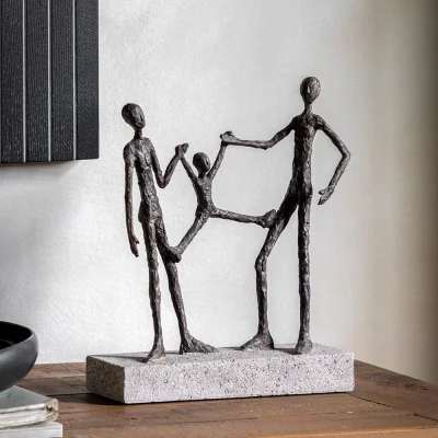 Arighi Bianchi Bronze Swing Sculpture