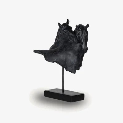 Arighi Bianchi Loving Horse Sculpture
