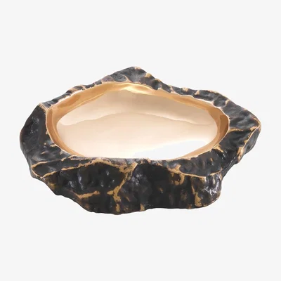 Barker and Stonehouse Eichholtz Callas Bowl Bronze Highlight Finish, Gold | Barker & Stonehouse