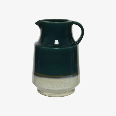 Barker and Stonehouse Navy Jug, Green | Barker & Stonehouse
