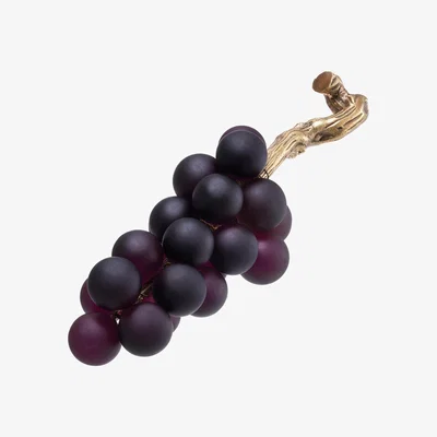 Barker and Stonehouse Eichholtz French Grapes Purple Vintage Brass Finish | Barker & Stonehouse