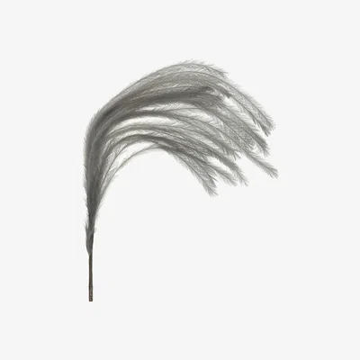 Barker and Stonehouse Faux Feather Plume, Grey | Barker & Stonehouse