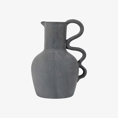 Barker and Stonehouse Wavy Jug, Black | Barker & Stonehouse