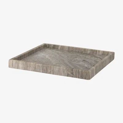 Barker and Stonehouse Marble Tray, Brown | Barker & Stonehouse