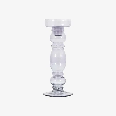Barker and Stonehouse Grey Candlestick | Barker & Stonehouse