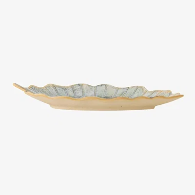 Barker and Stonehouse Glazed Leaf Plate | Barker & Stonehouse