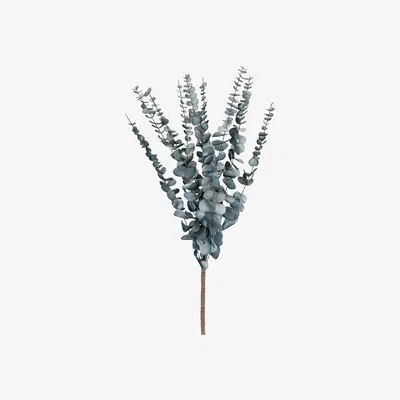 Barker and Stonehouse Faux Eucalyptus Spray, Green | Barker & Stonehouse