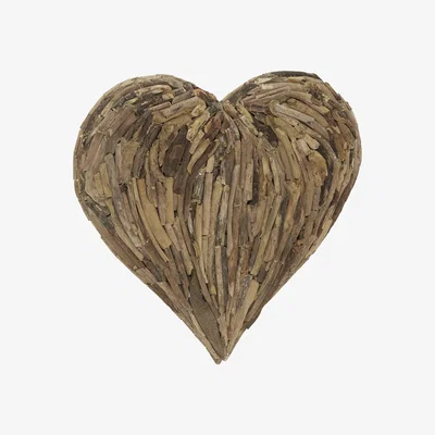 Barker and Stonehouse Large Wooden Heart Wall Decoration | Barker & Stonehouse