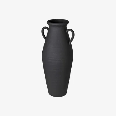 Barker and Stonehouse Large Black Urn | Barker & Stonehouse