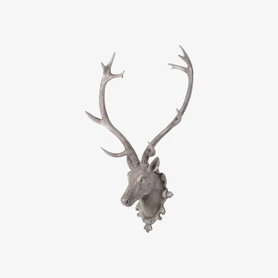 Barker and Stonehouse Faux Stag Bust, Neutral | Barker & Stonehouse