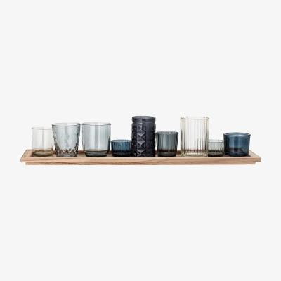 Barker and Stonehouse Blue Votive Set | Barker & Stonehouse