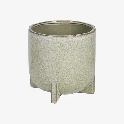 Barker and Stonehouse Ceramic Green Planter | Barker & Stonehouse
