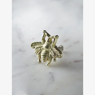 Cox and Cox Bumble Bee Knob - Brass