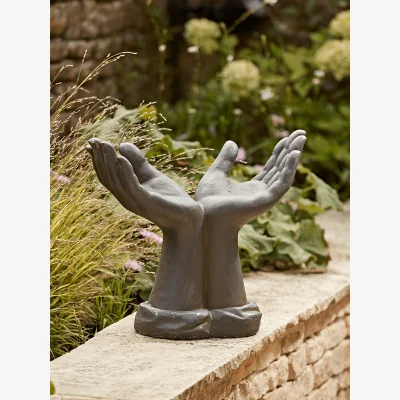 Cox and Cox NEW Decorative Open Hands Sculpture