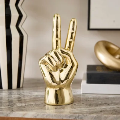 Dunelm Peace Hand Ornament