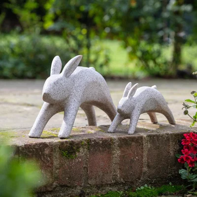 Dunelm Witham Hare Sculpture Grey