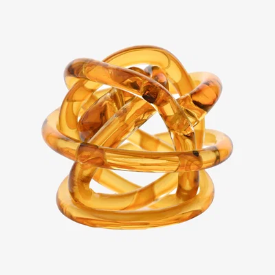Dunelm Hestia Knotted Glass Ornament