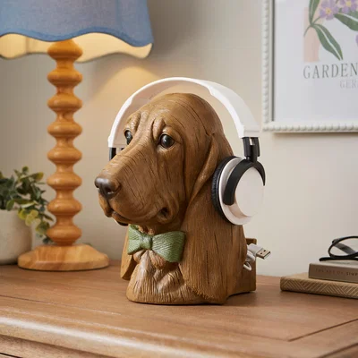 Dunelm Humphrey Hound Dog Headphone Holder