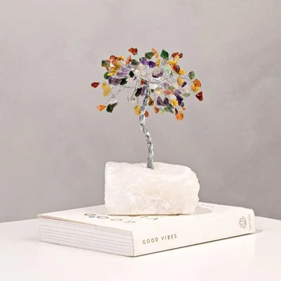 Dunelm Serenity Multicoloured Gemstone Tree