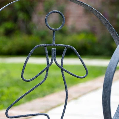Dunelm Digbeth Tree Pose Sculpture Black