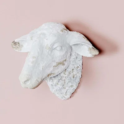 Graham & Green Sheep Head Wall Art