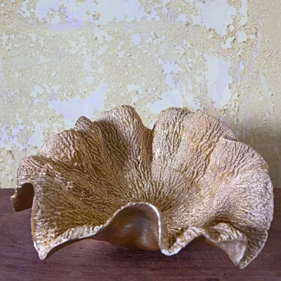 Graham & Green Gold Faux Coral Bowl