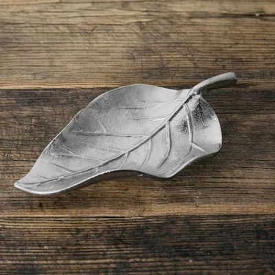 Graham & Green Silver Beech Leaf Dish