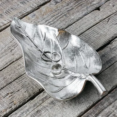 Graham & Green Silver Birch Leaf Dish
