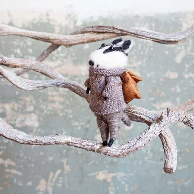 Graham & Green Ben the Badger Decoration