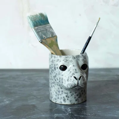 Graham & Green Harbour Seal Pencil Pot