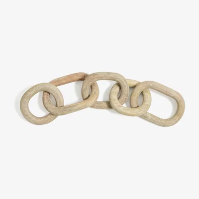 Habitat Habitat Wooden Chain Ornament - Natural