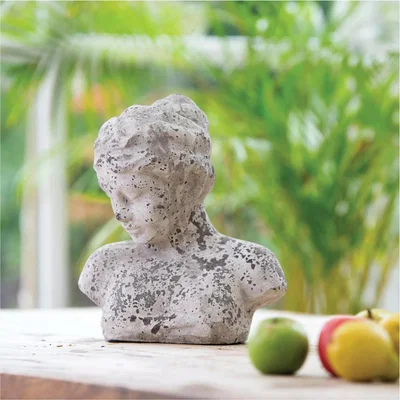 John Lewis One.World Birkdale Bust Sculpture, H30cm, Natural Stone