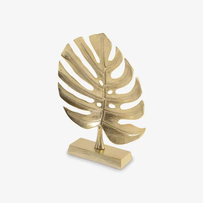 John Lewis Libra Monstera Plant Leaf Sculpture, H41cm