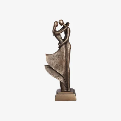 John Lewis Frith Sculpture Strictly Ballroom by Mitko Kavrikov, H30cm