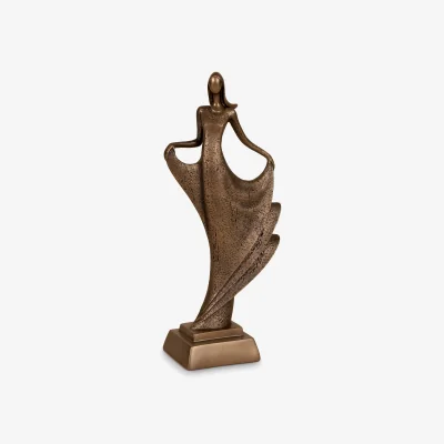 John Lewis Frith Sculpture Just Dance Figurine by Mitko Kavrikov, Bronze