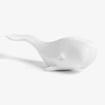 John Lewis John Lewis & Partners Big Whale Sculpture, H12.5cm, White
