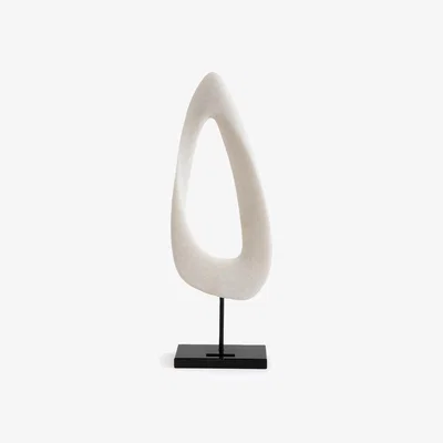 La Redoute Mineral 52.5cm High Polyresin Sculpture