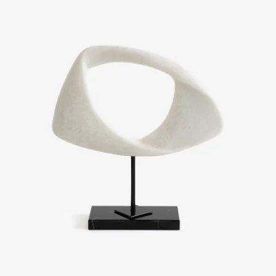 La Redoute Mineral Polyresin Sculpture, H33cm